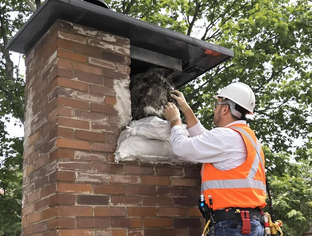 Humane removal of debris and animals by St. Petersburg Chimney Sweep in St. Petersburg, FL