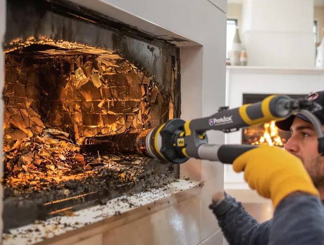 Professional chimney cleaning by St. Petersburg Chimney Sweep in St. Petersburg, FL