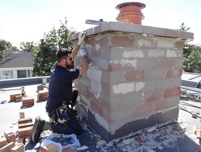 Advanced chimney repair process by St. Petersburg Chimney Sweep in St. Petersburg, FL