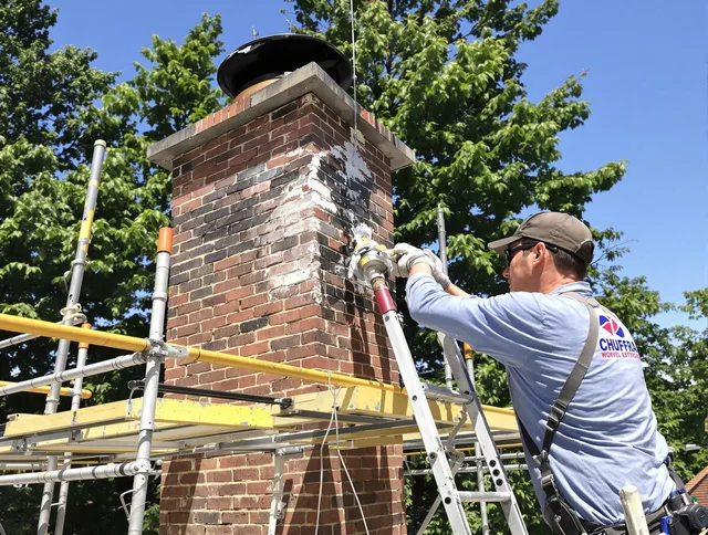 Structural chimney repair by St. Petersburg Chimney Sweep in St. Petersburg, FL