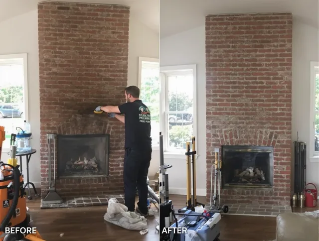 Finished chimney sweeping service by St. Petersburg Chimney Sweep in St. Petersburg, FL
