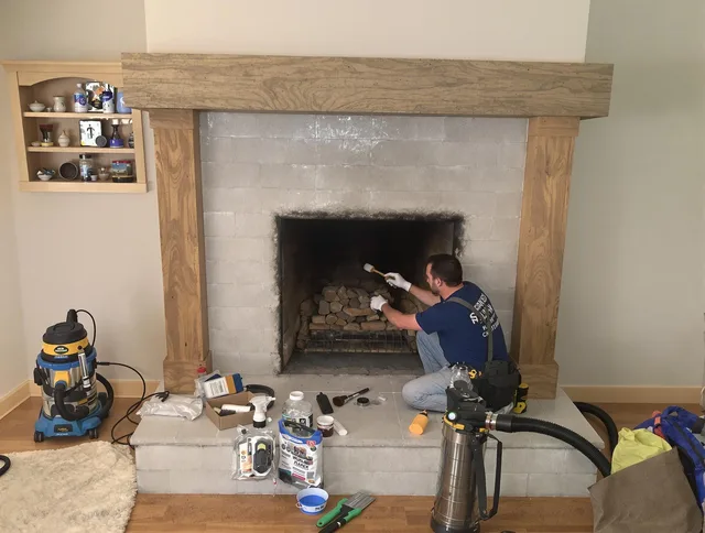 Detailed creosote removal process by St. Petersburg Chimney Sweep in St. Petersburg, FL