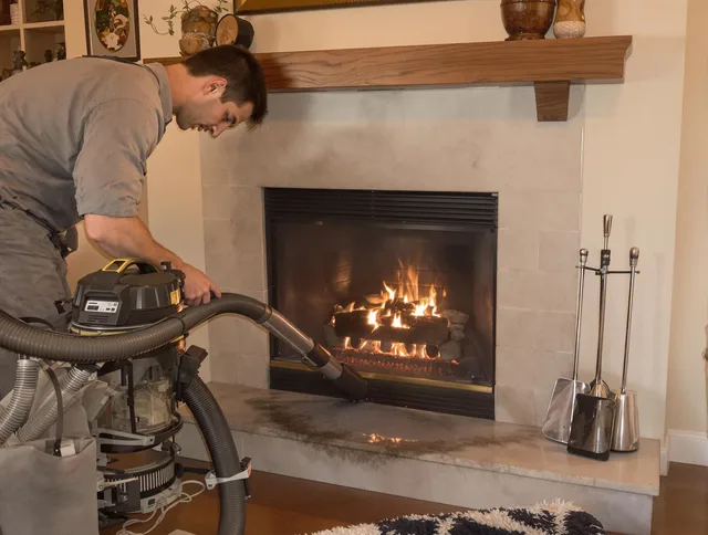 Routine fireplace upkeep by St. Petersburg Chimney Sweep in St. Petersburg, FL
